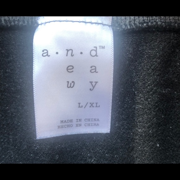 A.N.D. - L/XL GREY LEGGINGS - Picture 6 of 6